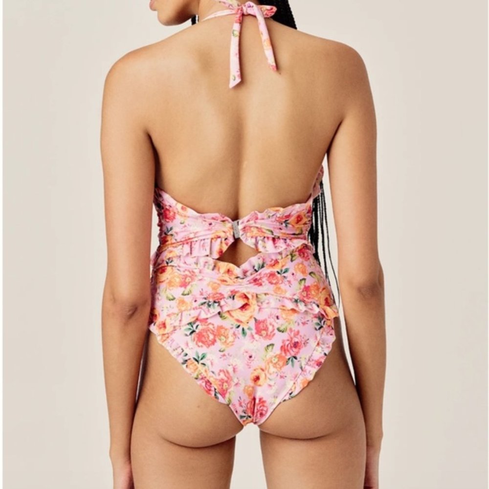 For Love & Lemons Augusta One Piece - Orchid - Picture 2 of 4